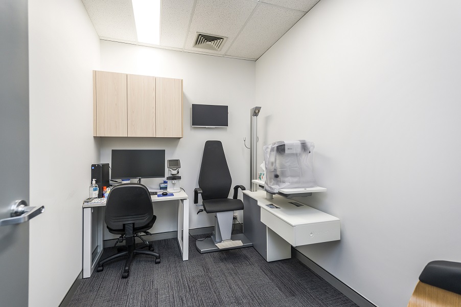 Booragoon Eye Clinic Medical Fitout - Consultation Room